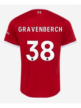 Liverpool Ryan Gravenberch #38 Heimtrikot 2023-24 Kurzarm